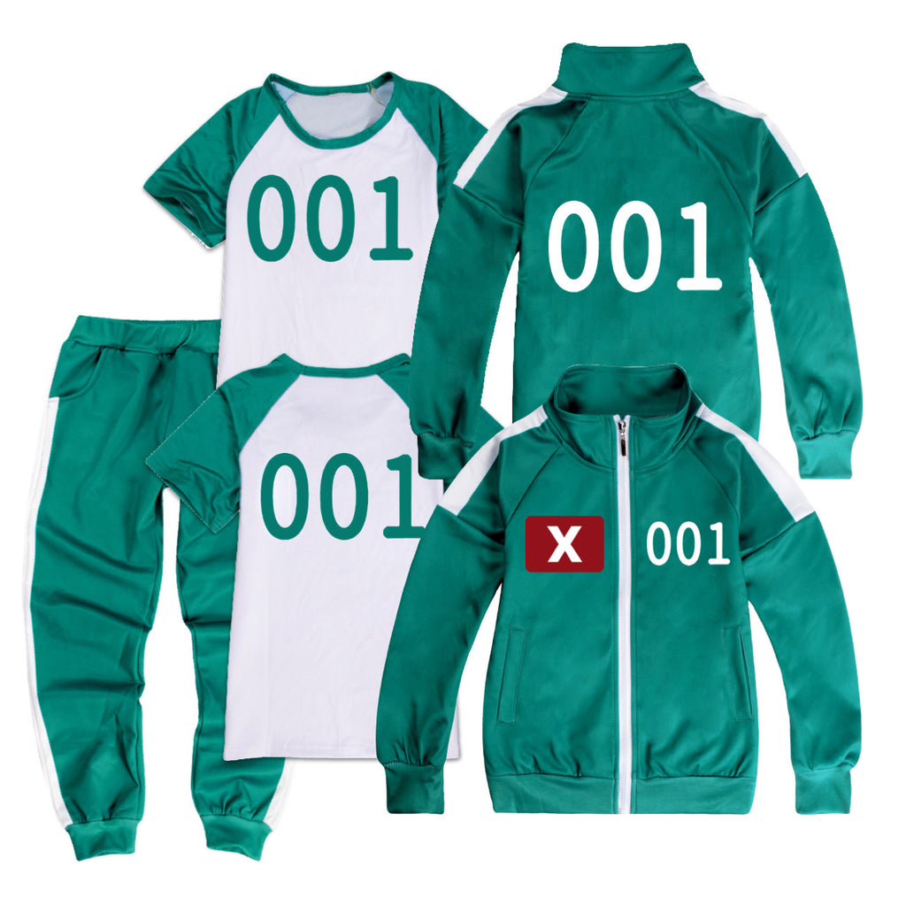 Squid Game, sportswear, complete set with rope 222 170