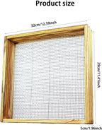 Garden sieve, soil sieve, mesh, ground stone, sand sieve, garden tool for sifting compost, dirt, soil, leaves, live