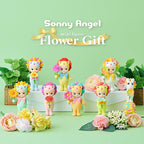 Sonny Angel Blind Box Series with Flowers - Doll Decoration, Girl Gift, Blind Box with Rainbow Dandelions and Lion Flowers Random 1 Box