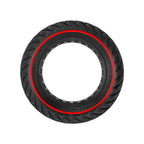 10-inch 10*3 off-road solid tire 255×80 non-slip explosion-proof tire 80/65-6 airless honeycomb tire Black Tire only