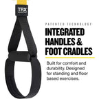 TRX All-in-One Suspension Trainer - Home gym system for the experienced gym enthusiast, including access to TRX Training Club-WELLNGS