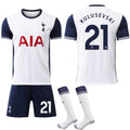 2024-25 New Tottenham Hotspur Home Football Shirt NO. 21 NO.21 with socks #3XL