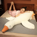 Giant White Goose Stuffed Animal Duck Plush Pillow 130cm