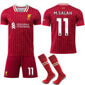 Liverpool Home Football Shirt Kids & Adults 2024-2025 With Socks No. 11 M.SALAH No. 11 M.SALAH No.11 M.SALAH XXL