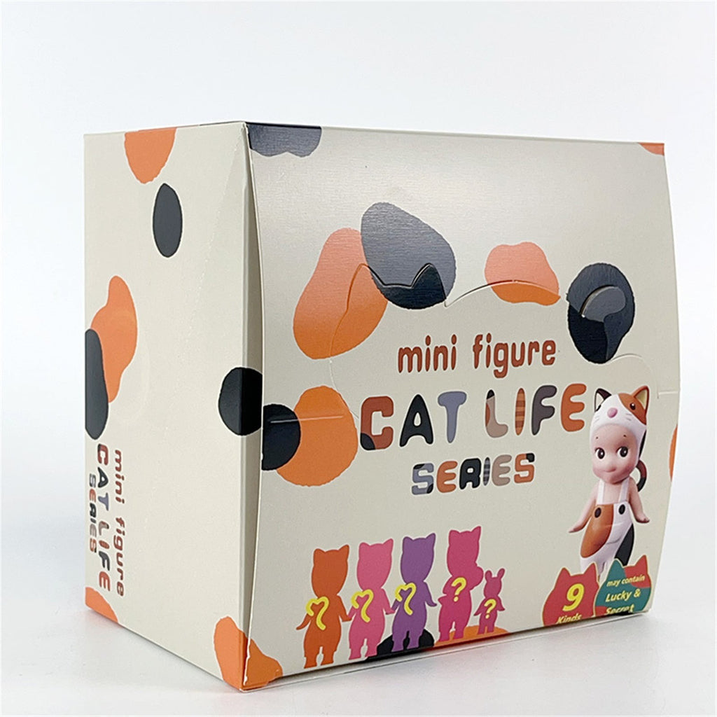 Sonny Angel HIPPERS - Original Mini Figure, Limited Edition, Sealed Blind Box - Cat Life Series 9pc #8