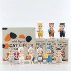 Sonny Angel HIPPERS - Original Mini Figure, Limited Edition, Sealed Blind Box - Cat Life Series 9pc #8