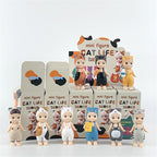 Sonny Angel HIPPERS - Original Mini Figure, Limited Edition, Sealed Blind Box - Cat Life Series 9pc #8