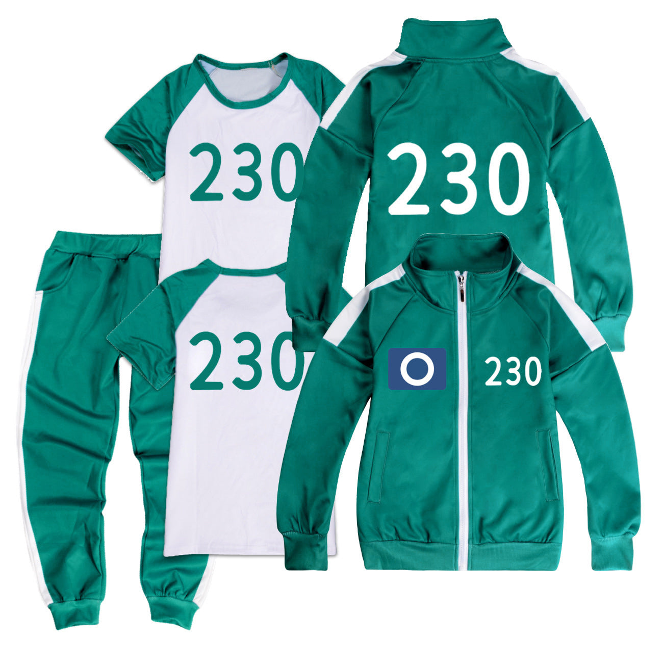Squid Game, sportswear, complete set with rope 246 134