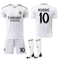Real Madrid Home Shirt Kids & Adults Football Shirt With Socks No.10 Modric 2024-2025 No.10 Modric XXL