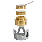 Alcohol burner for emergency kitchen 2-pack 400 2-Pack