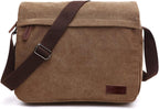 Men's shoulder bag canvas shoulder bag laptop bag school bag