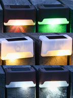 16-Pack Solar Lights for Outdoor Use, Waterproof LED Solar Lights for Stairs, Fence, Garden, Patio and Walkway 16pcs 16psc