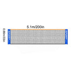 Portable Badminton Tennis Net Sports Replacement Training Net Outdoor 3/4/5/6M 4.1M