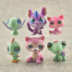 24 pcs Littlest Pet Shop Large Pack Pets LPS Dogs Cats Monkeys Bears Lions Toy
