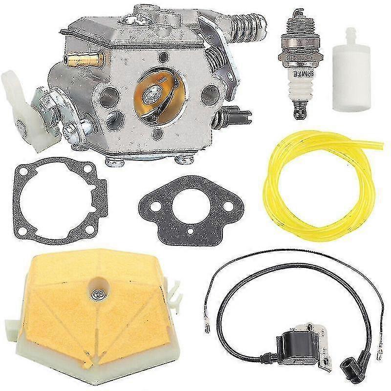 (Special Offers!) Carburetor Kit for Husqvarna 50 51 55 61 254 257 261 262 Chainsaw Walbro Wt170 Carburetor Spark Plug Fuel Filter Carburetor New – Max
