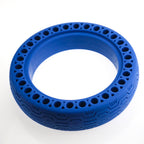 For Xiaomi electric scooter color solid tire multi-color honeycomb tire hollow airless tire M365 explosion-proof solid tire green