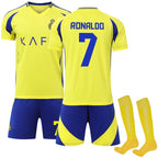 2024-2025 Al-Nassr FC Kids Football Shirt No.7 Ronaldo-Xin Adult XL