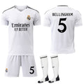 Summer Sale Real Madrid Home Shirt Kids & Adults 2024-2025 with Socks No.5 Bellingham No.5 Bellingham No.5 Bellingham No.5 Bellingham No.5 Bellingham No.5 Bellingham XL