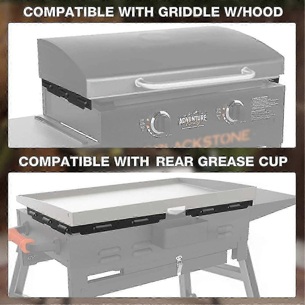 Magnetic Wind Shields for 36-inch Blackstone Grill, Stainless Steel Flame Shield, Grill Accessories - 36 Inch