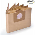 10-pack 6.959-130.0 Paper vacuum cleaner bag A 2201/2204/2504 for Karcher WD3 WD3P Wet and dry vacuum cleaner Replacement