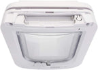 Cat Mate cat flap, white, comfortable for cats to get in and out