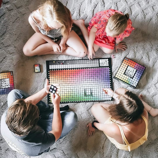 USAopoly | Hues and Cues | Guessing Game | 30 Minute Playtime