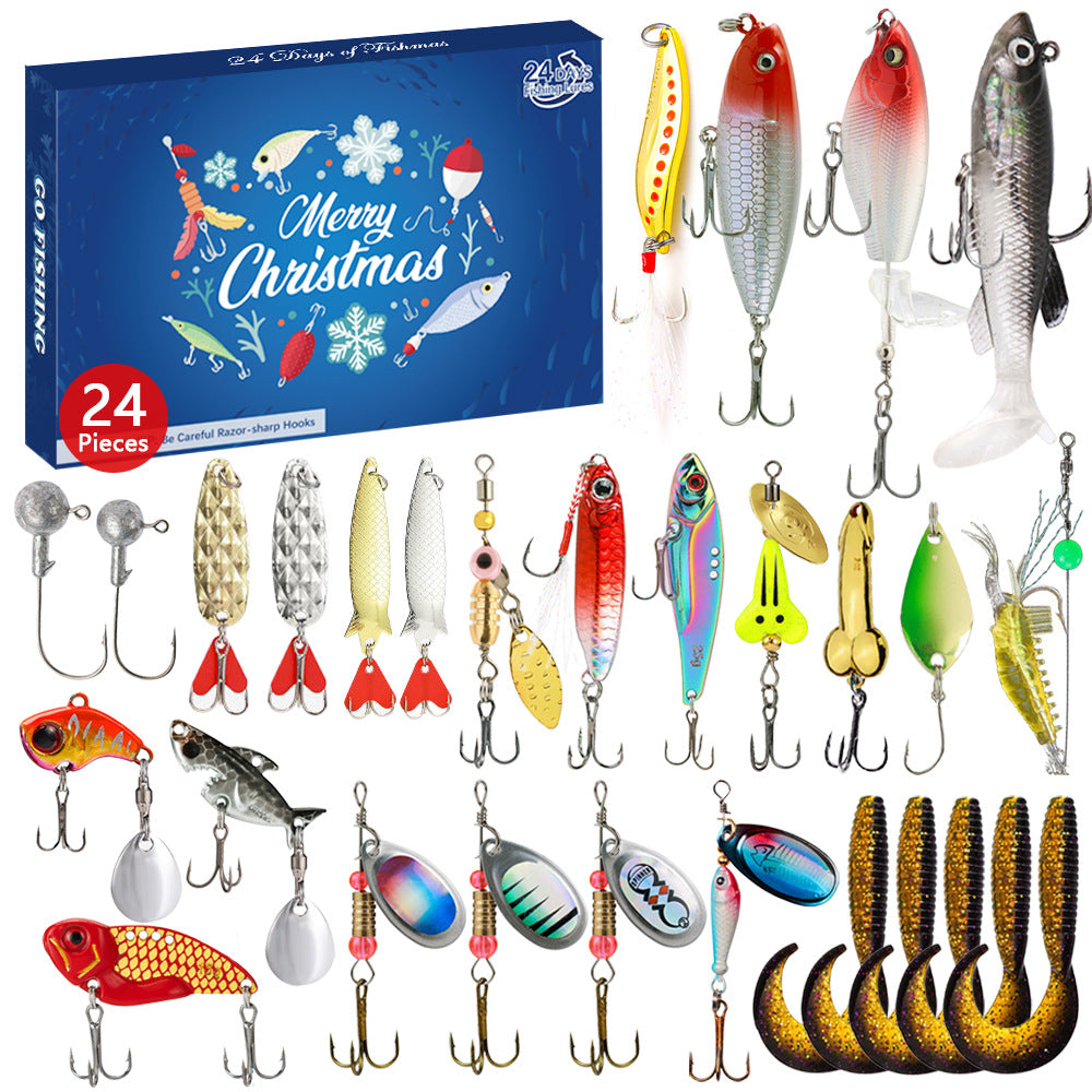 Fishing Equipment Advent Calendar 2024 - 24 days of bait and gear for anglers