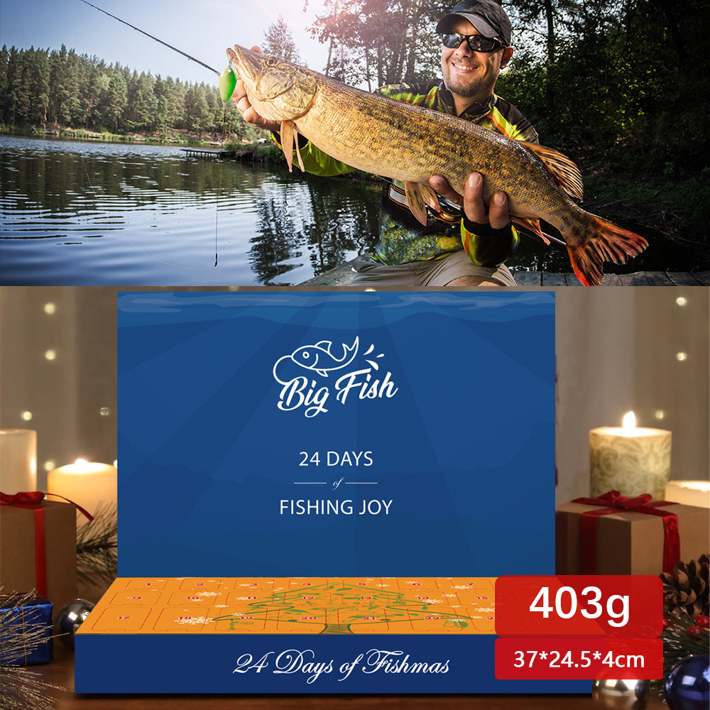 Fishing Equipment Advent Calendar 2024 - 24 days of bait and gear for anglers