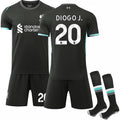 2024-2025 Liverpool Away Shirt Football Kit With Socks No.20 Diogo Jota XXL