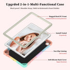 Butterfly Shockproof Hybrid Case Compatible with Samsung Galaxy Tab A9 Plus 463