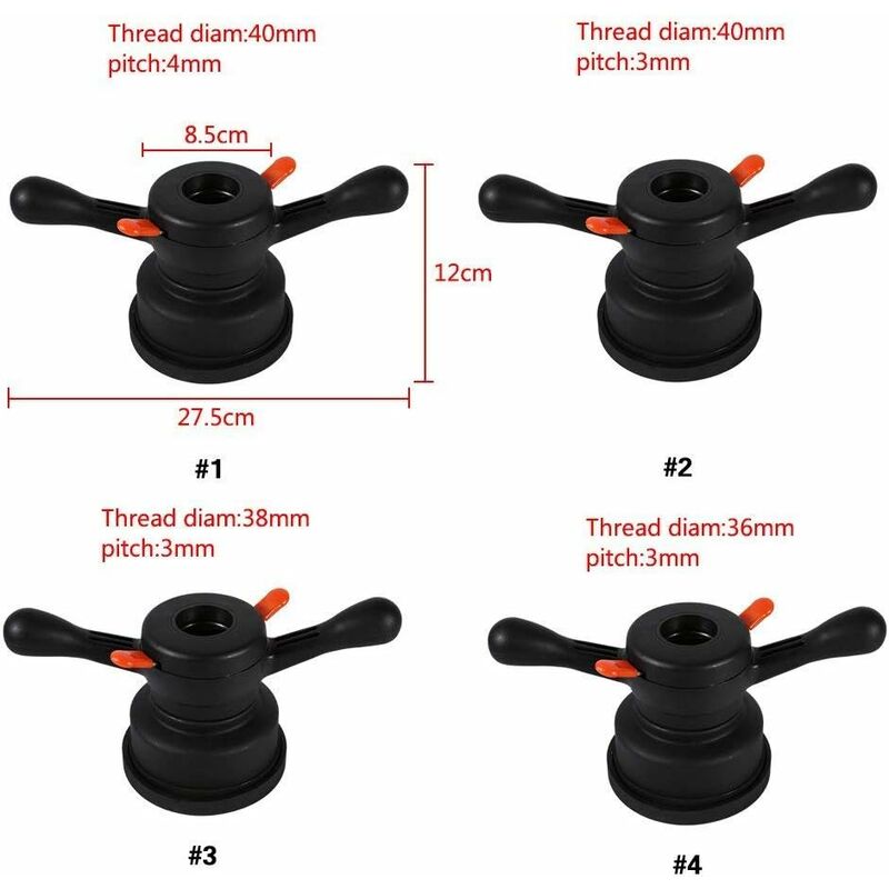 Tire Balancing Tool Wheel Balancer Quick Tire Change Tool (Size: 1 40mm/4mm)