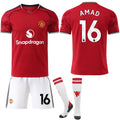 Man Utd Home Shirt 2025-2026 for Kids & Adults - No.16 AMAD with Socks No.16 AMAD XXL