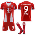 2025-2026 Bayern Munich Home Kids Adult Football Shirt with Socks No.9 KANE No.9 KANE XXL