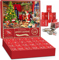 Puzzle Advent Calendar 2024, 1008 Puzzle Pieces 24 Days Toy Store Puzzle Christmas Countdown Advent Calendar