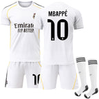 2025-2026 Real Madrid Home Kids Adult Football Shirt No. 10 Mbappe No. 10 Mbappe Adult M