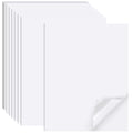 Printable Sticker Paper for Inkjet Printers, 50 Sheets A4 Matte Sticker Paper for Printers, Full Sheet Labels, Sticker Paper
