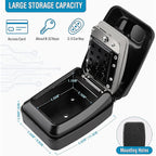Waterproof key box wall mounted outdoor key box safe key box wall mounted key cabinet