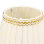 6pcs Small Lampshades Clip On Drum Light Shade Fabric For Chandeliers Light Bulbs Lighting Accessories