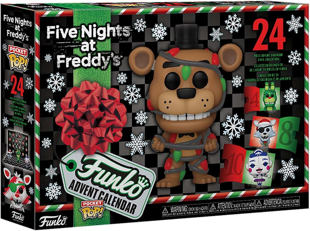 Advent Calendar: Five Nights at Freddy's 2023, 24 Pocket Pop! Vinyl figures