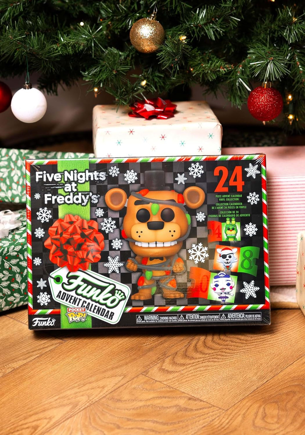 Advent Calendar: Five Nights at Freddy's 2023, 24 Pocket Pop! Vinyl figures