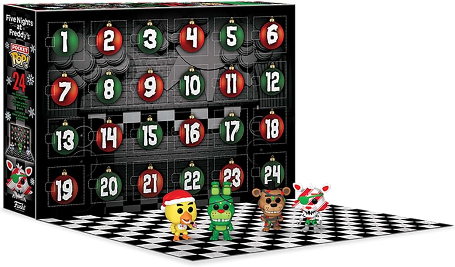 Advent Calendar: Five Nights at Freddy's 2023, 24 Pocket Pop! Vinyl figures