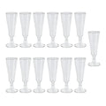 60 pcs 150 ml plastic wine glasses, champagne glasses, red wine glasses, versatile, a must for party carnivals