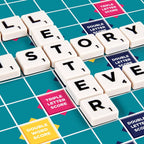 Classic Scrabble, Original Word Crossword Board Game, English Version, Family Game for Adults and Kids, Word Game for 2 to 4 Players