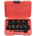 11-piece 9.5mm Bolt Impact Tool Set with Toolbox
