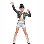 2025 Demon Hunter K-Pop Costume | Halloween Outfit Women Kids Cosplay No. 7 3-piece set_tfrf No. 7 3-piece set 130cm