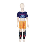 2025 Demon Hunter K-Pop Costume | Halloween Outfit Women Kids Cosplay No. 7 3-piece set_tfrf No. 7 3-piece set 130cm