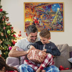 24-day puzzle advent calendar, Blind Box, Red
