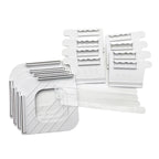 Invisible Sheet and Bed Cover Fastener, Removable and Storable, Keeps Sheets Tight, Sheet Clips for Daily Use White (set of 4)