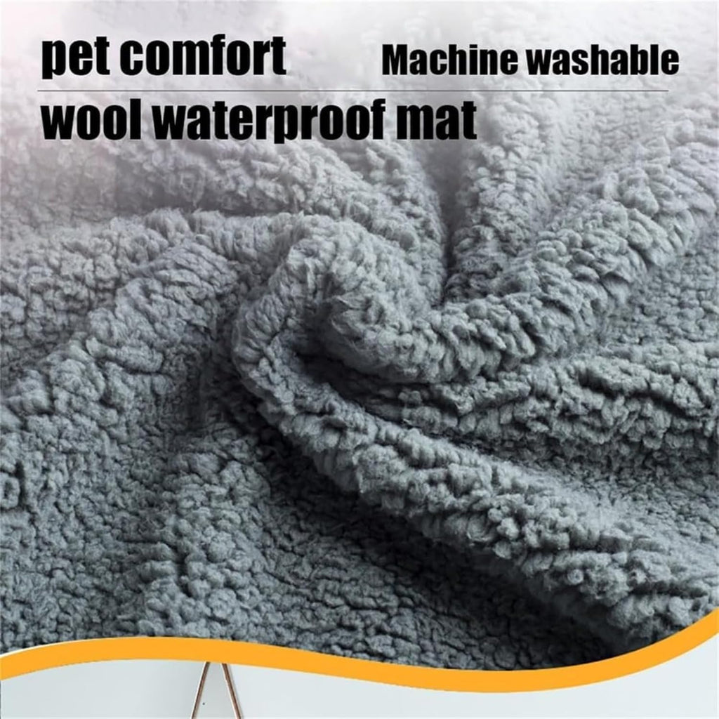 The Waterproof Blanket, Snuggle Blanket for Sofa Bed Couch, Waterproof Pet Blanket for Dog and Cat, 100% Leak Proof Waterproof Fully Pee Proof Brown Brown L:145*165CM