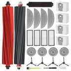 Replacement Parts for Roborock S8 Maxv Ultra, Main Brush and Side Brush As Shown_MGF As Shown